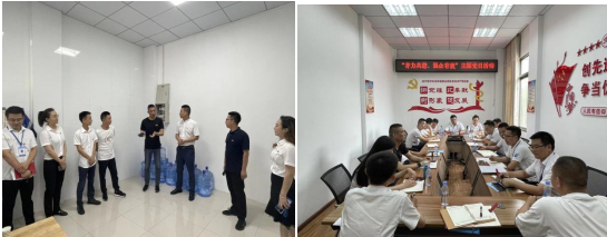 公司二支部開展“齊力共進(jìn)、強(qiáng)企有我” 主題黨日活動